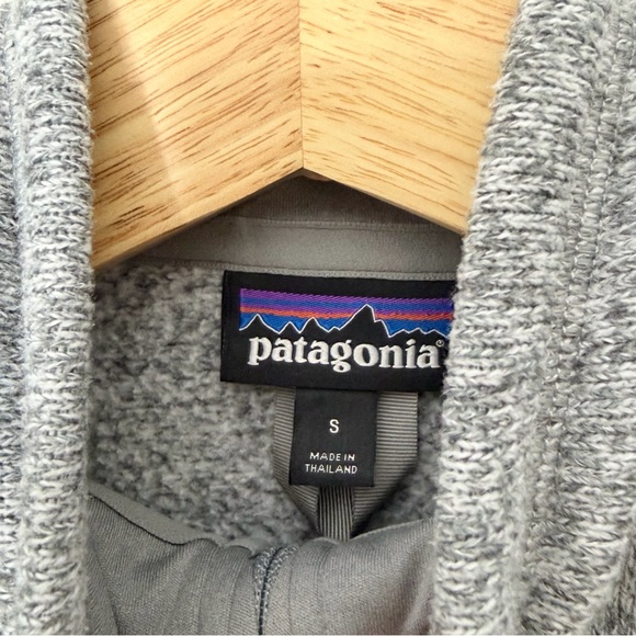 Patagonia Womens Better Sweater Quarter Zip GRAY Size Small O - Picture 5 of 9